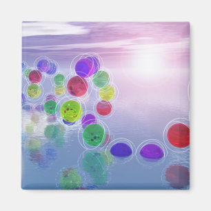 Les soleils dans leurs cours Magnet