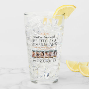 Les Steeles à Silver Island "bonne farce" Verre