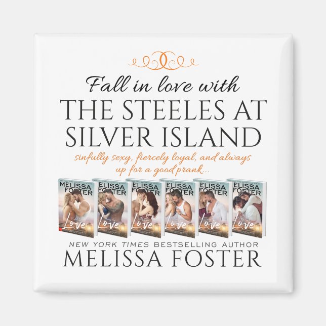 Les Steeles sur Silver Island 'good fark' Magnet (Devant)