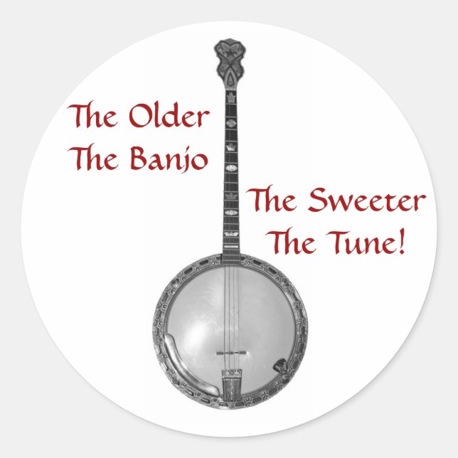 Les Stickers Banjo Les Plus Anciens (Devant)