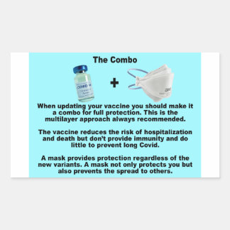 Les stickers combo- Vax & masque