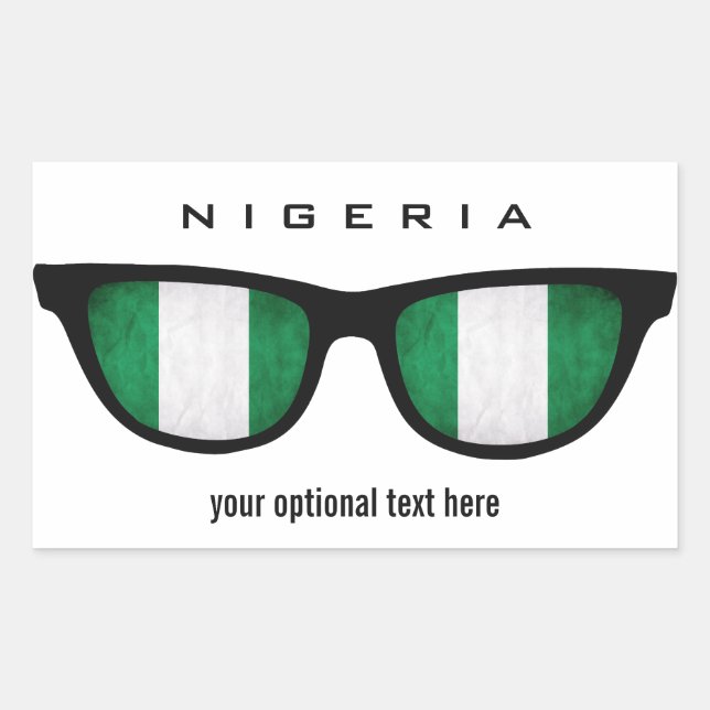 Les stickers personnalisés de la marque nigériane  (Devant)