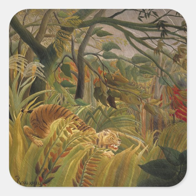 Les stickers Tiger de Rousseau (Devant)