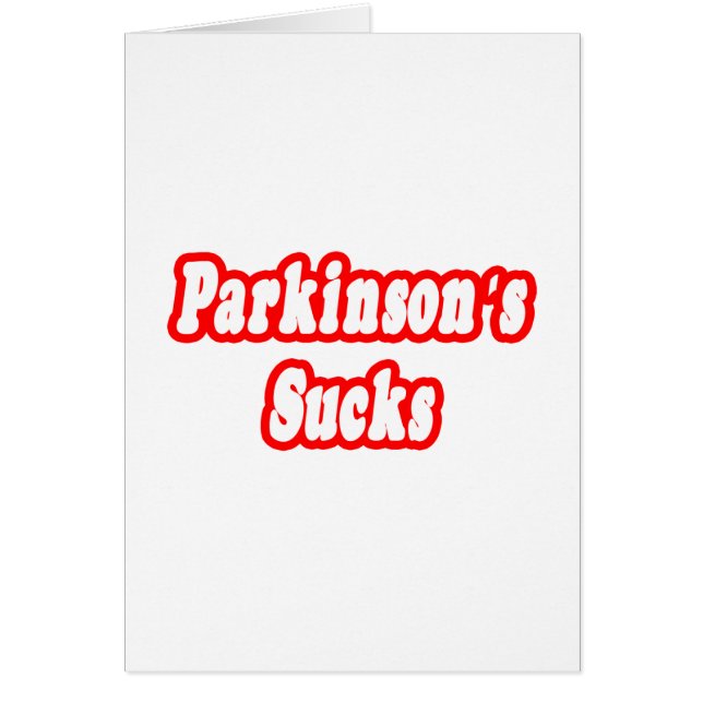 Les sucks de Parkinson (Devant)