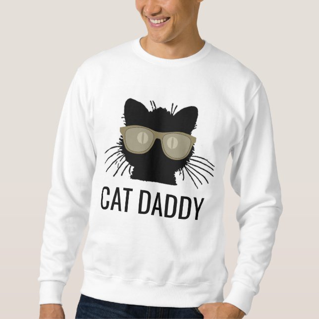 Les sweatshirts des hommes, PAPA de CAT (Devant)