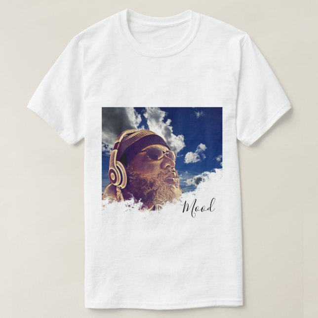 Les T-shirts basiques des hommes d'humeur (Design devant)