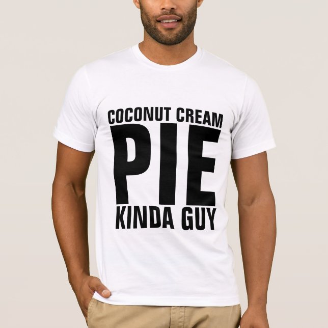 LES T-SHIRTS DE GUY HOMME DE CRÈME DE COCOTIER (Devant)