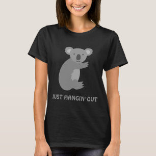 Les T-shirts de koala d'ours des femmes drôles de