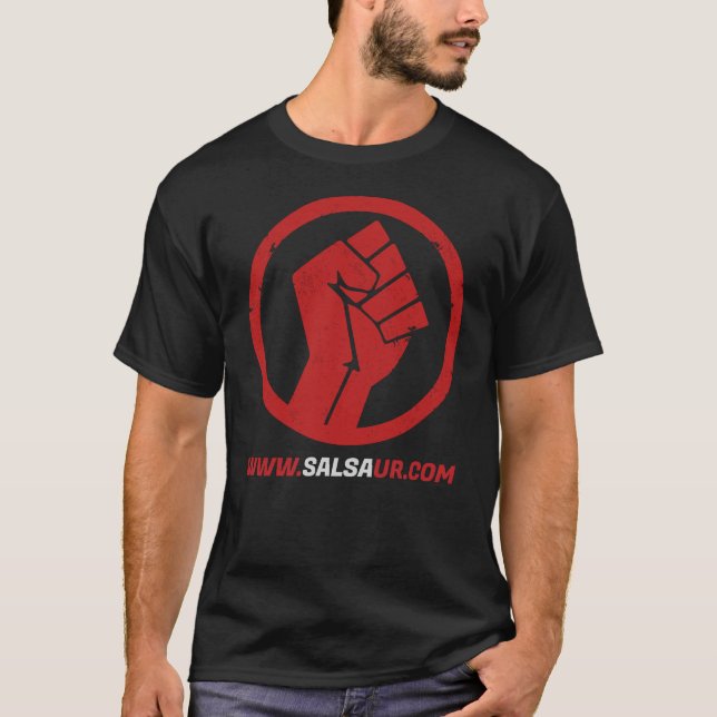 Les T-shirts de la radio souterraine de Salsa (Devant)