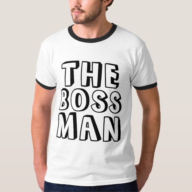 LES T-shirts DE L'HOMME BOSS (Devant)