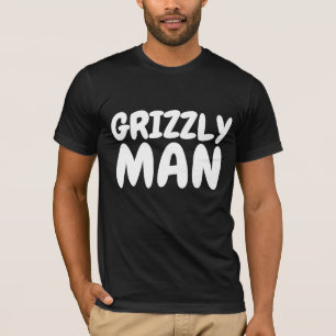 LES T-SHIRTS DE L'HOMME GRIZZLY (OURS)