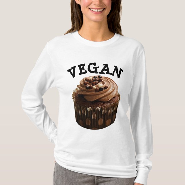 LES T-SHIRTS DE VEGAN CUPCAKE SWEAT - SHIRTS À CAP (Devant)