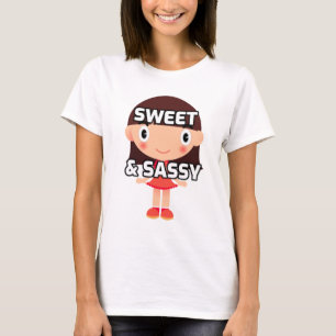 LES T-SHIRTS DES FEMMES DE SWEET & SASSY