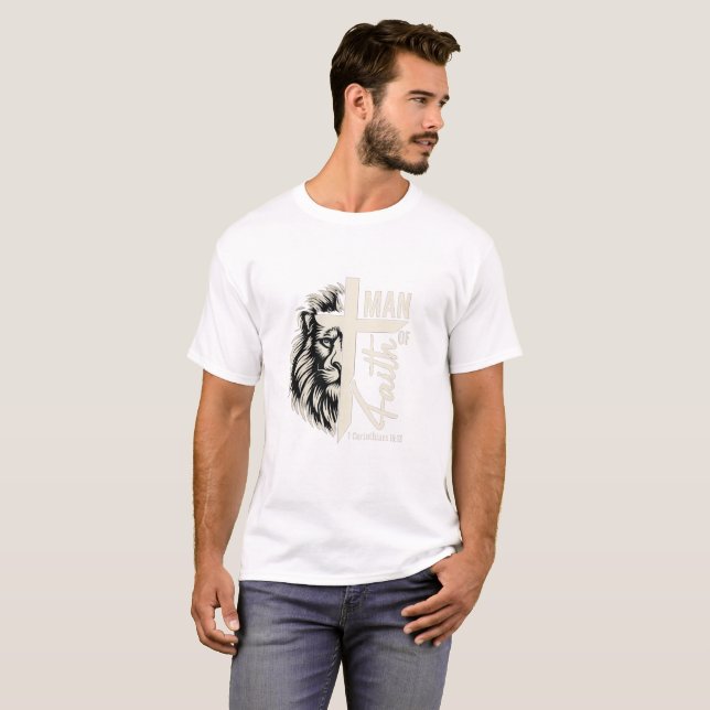 Les T-shirts des hommes chrétiens (Devant entier)