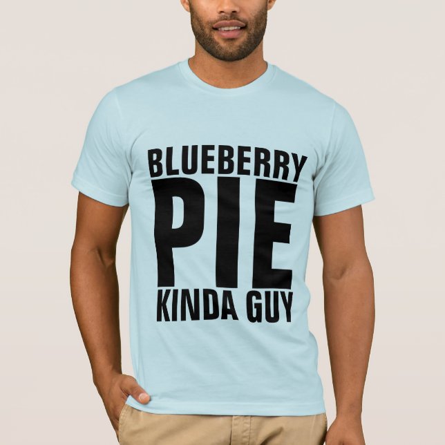 LES T-SHIRTS DES HOMMES DE BLUEBERRY PIE GUY (Devant)