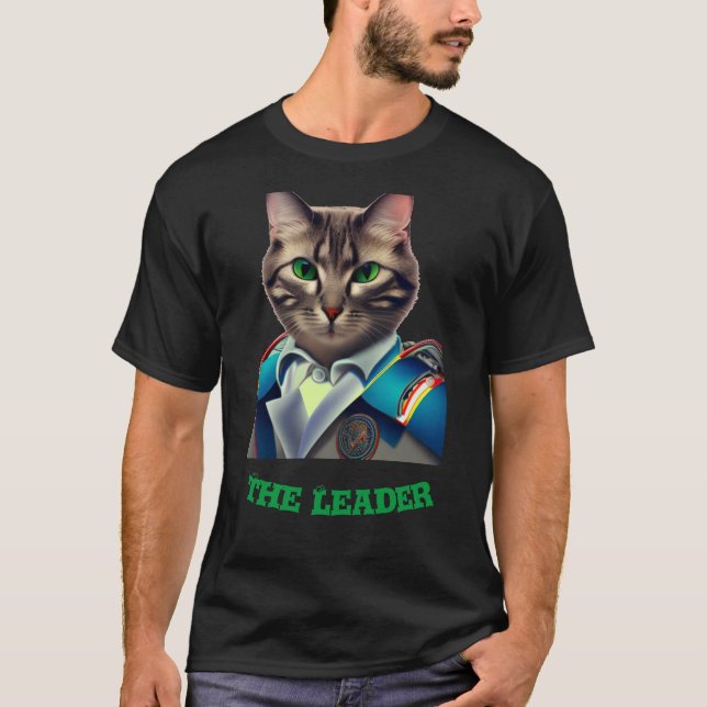 Les T-Shirts du Chat Leader (Devant)