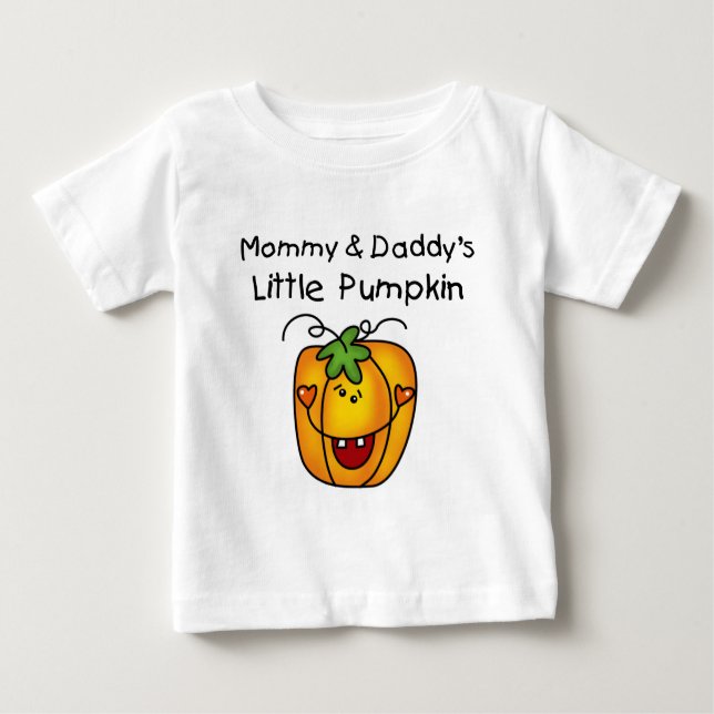 Les t-shirts et cadeaux Citrouilles de maman et pa (Devant)