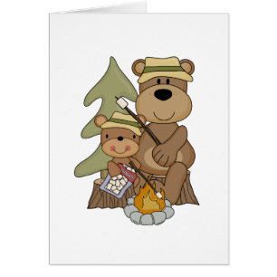 Les T-shirts et les cadeaux de feu de camp