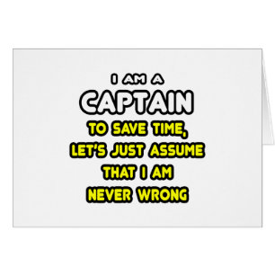 Les T-shirts et les cadeaux du capitaine