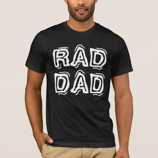 LES T-SHIRTS FÊTES DES PÈRES DE RAD DAD MEN (Devant)