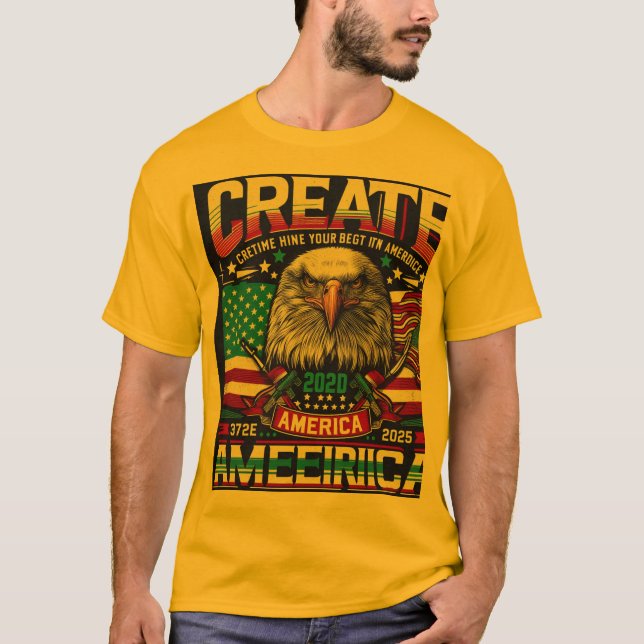 Les T-shirts les plus chauds du monde en Amérique (Devant)