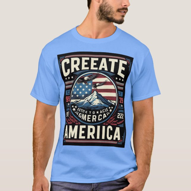 Les T-shirts les plus chauds du monde en Amérique (Devant)