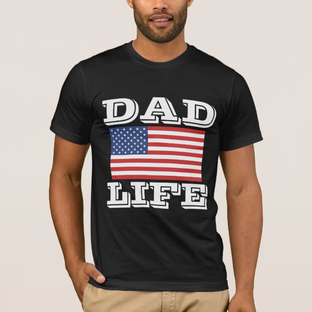 LES T-SHIRTS PATRIOTIQUES DU PÈRE DE PAPA LIFE (Devant)