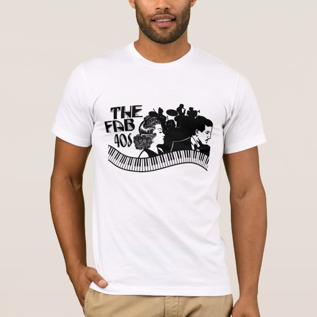 LES T-SHIRTS TEE - SHIRTS de la FAB 40's 1940 (Devant)