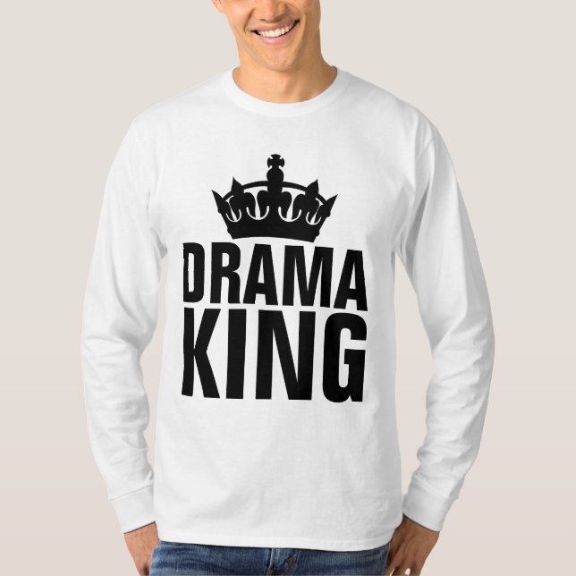 LES T-shirts Tee - shirts DRAMA KING HOMMES (Devant)
