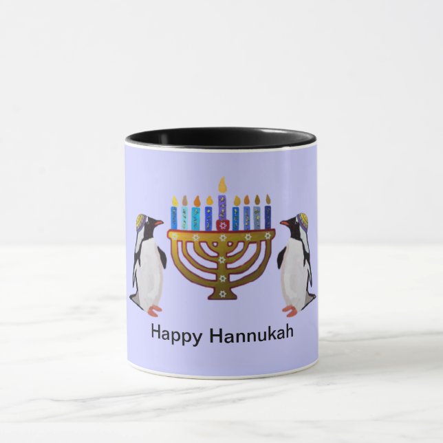 Les tasses choisies congelées de Hannukah (Centre)