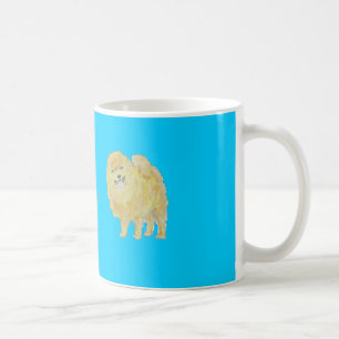 Les tasses de chien de Pomeranian ajoutent l'avant