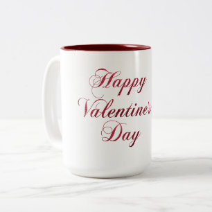 Les tasses de la journée de Valinetine