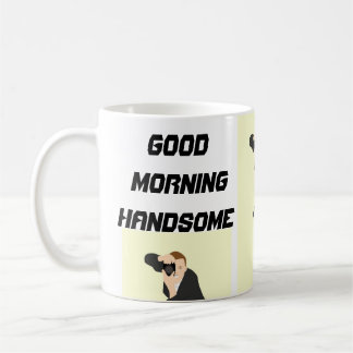 Les tasses des hommes drôles, bonjour cadeaux des