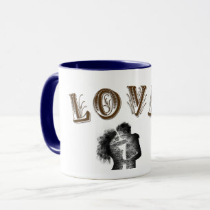 Les tasses du jour de l'amour
