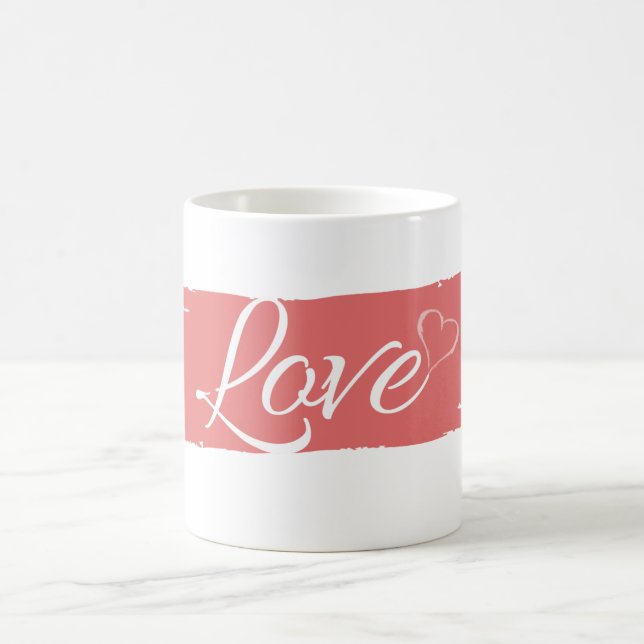 Les tasses du jour de l'amour (Centre)