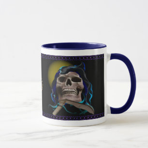 Les tasses rouillées de crâne