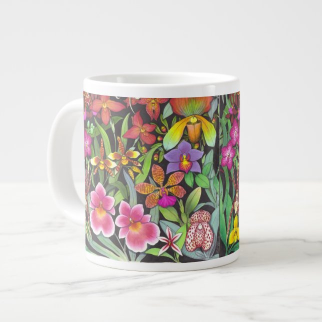 Les tasses tropicales de spécialité de jardin (Devant gauche)