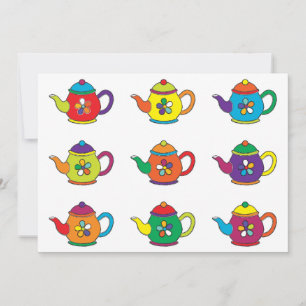 LES TEAPOTS COLORÉS