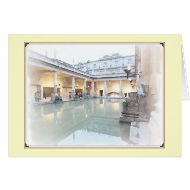 Les thermes romains (Devant horizontal)