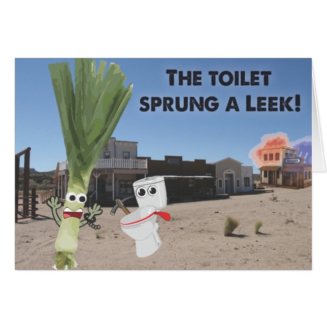 Les toilettes taillent une poitrine ! (Devant horizontal)