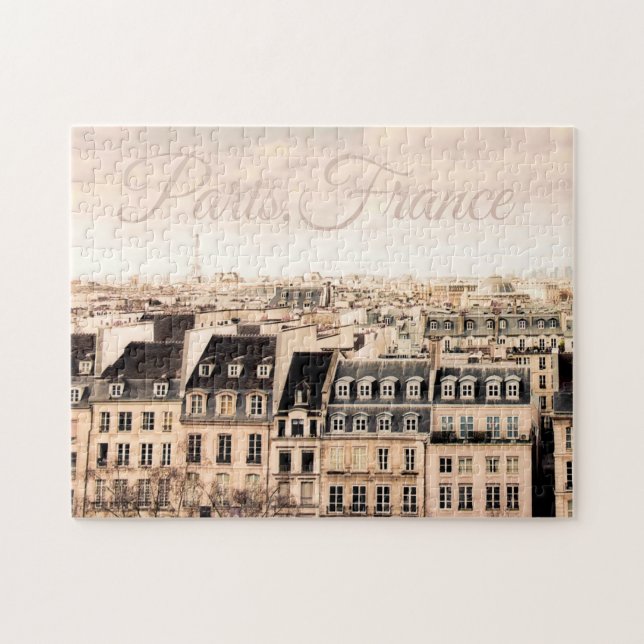 Les toits de Paris | Jigsaw Puzzle (Horizontal)