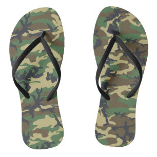 Les tongs de camouflage pour les femmes