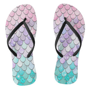 Les tongs de plage de Mermaid