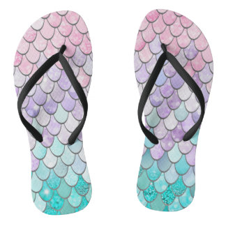 Les tongs de plage de Mermaid