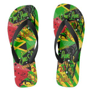 Les tongs du Rasta Reggae Party