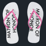 Les tongs Mariages de Matron d'honneur<br><div class="desc">Ce sont des tongs personnalisés que vous pouvez porter le jour de votre mariage quand vous avez cette incroyable pédicure.</div>