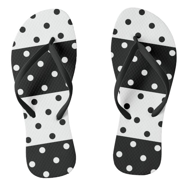 Les tongs Pois monochromes (Semelle)
