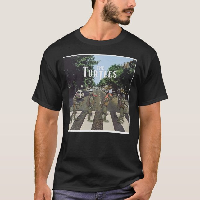 Les Tortues - Abbey Road T-shirt classique (Devant)