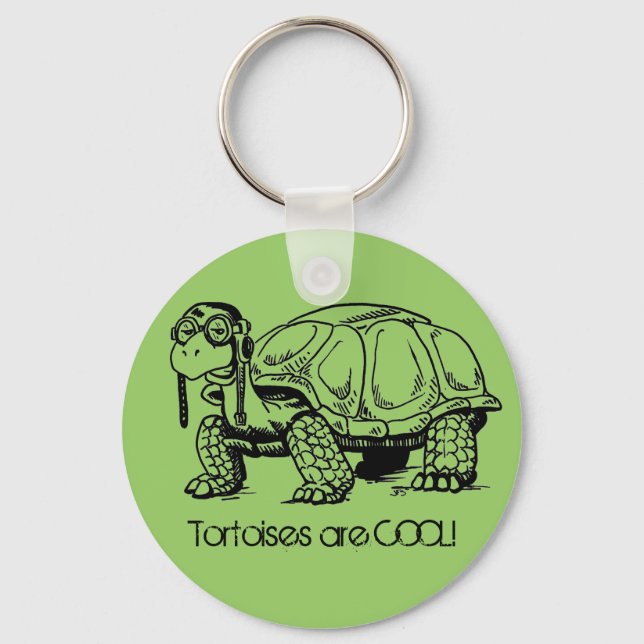 Les tortues sont COOL ! Porte-clés (Recto)
