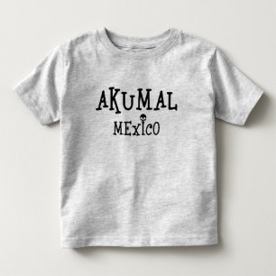 Les Tous Petits Akumal Mexico Design - T-shirt pour jersey fin Tod